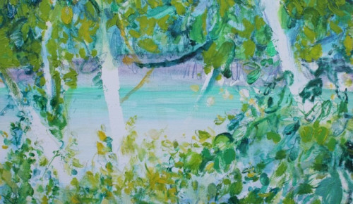 After image 숲속 호수