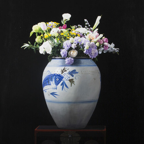 해주항아리에꽃