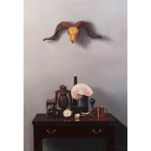 양머리있는정물